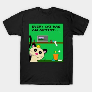 Every cat has an artist T-Shirt